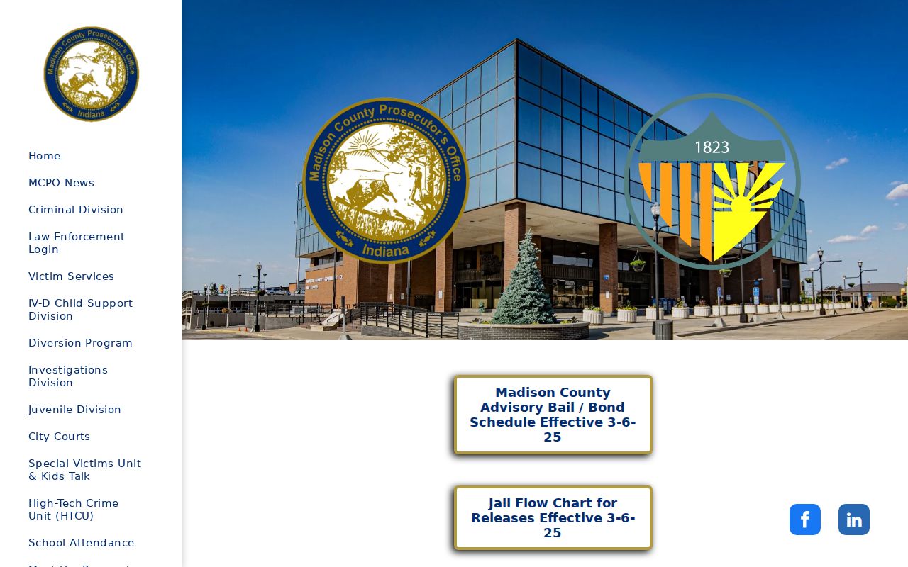 Madison County bench warrant bail and bond schedule source